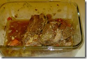 We always called it string meat. Most people call it pot roast, apparently.
