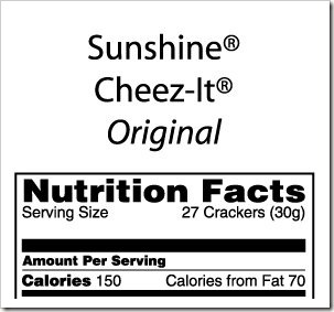 CheezItServingSize